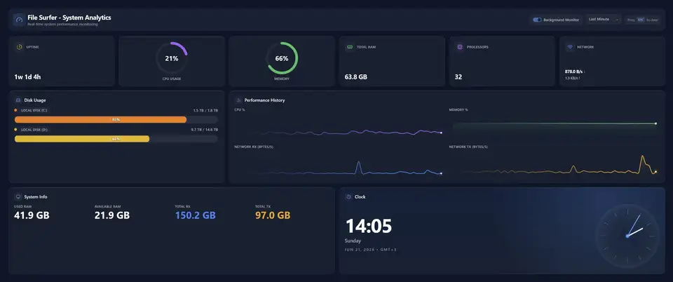 File Surfer screenshot 1