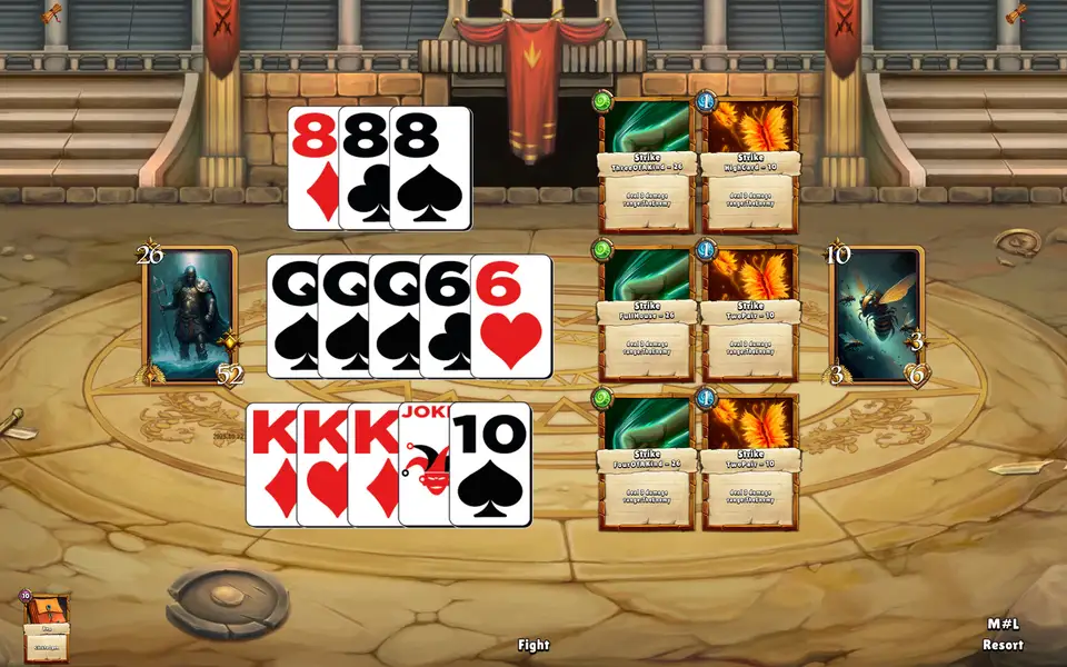 13 Playing Cards Of Demon screenshot 1