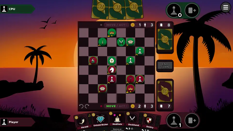 Top Check: A Chess Card Game screenshot 3