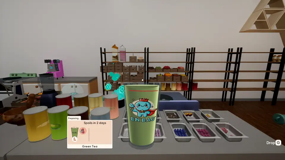 Boba Cafe Simulator screenshot 1