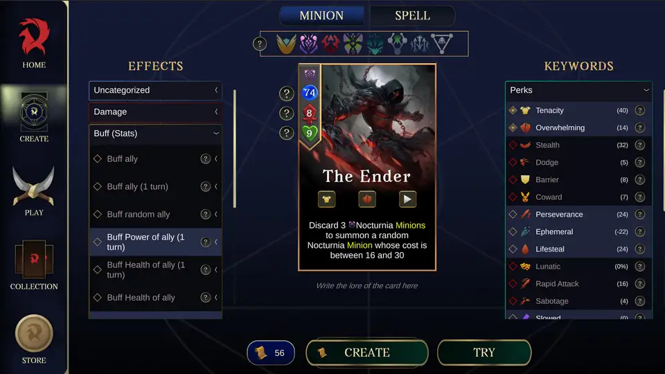 Ariokan - create your cards, break the Meta screenshot 1