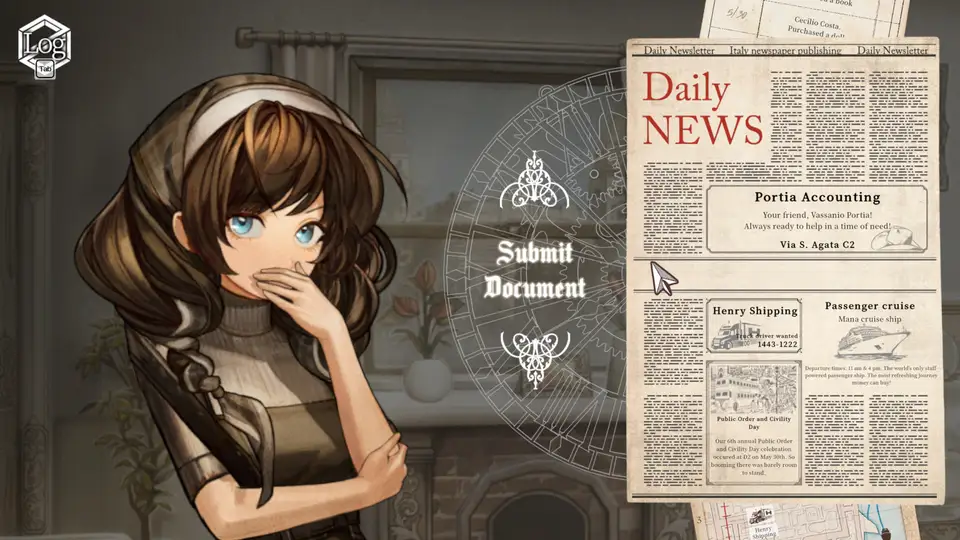 Staffer Retro : A Supernatural Mystery Quest screenshot 1