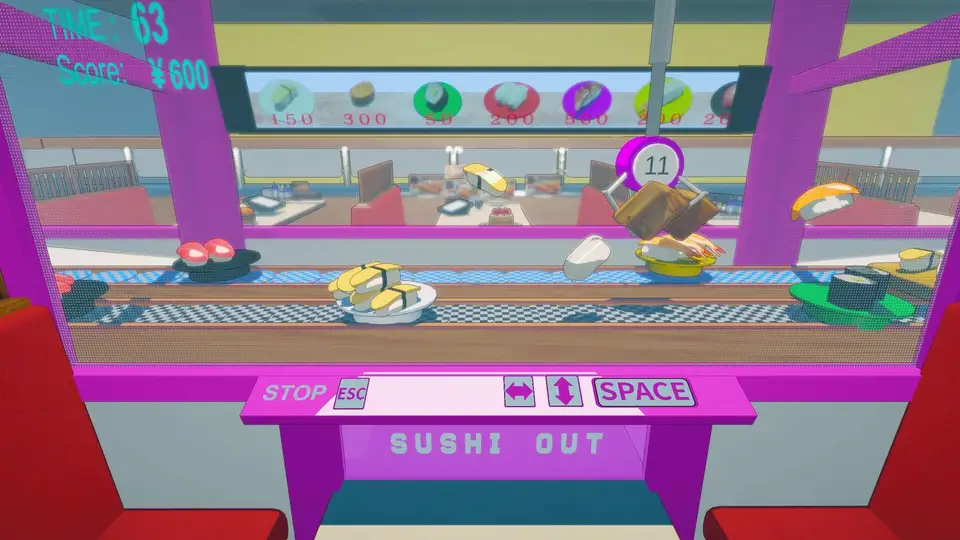 SUSHI Claw Machine screenshot 1