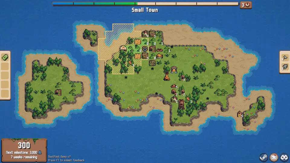 Combolands: Roguelike Citybuilder screenshot 1