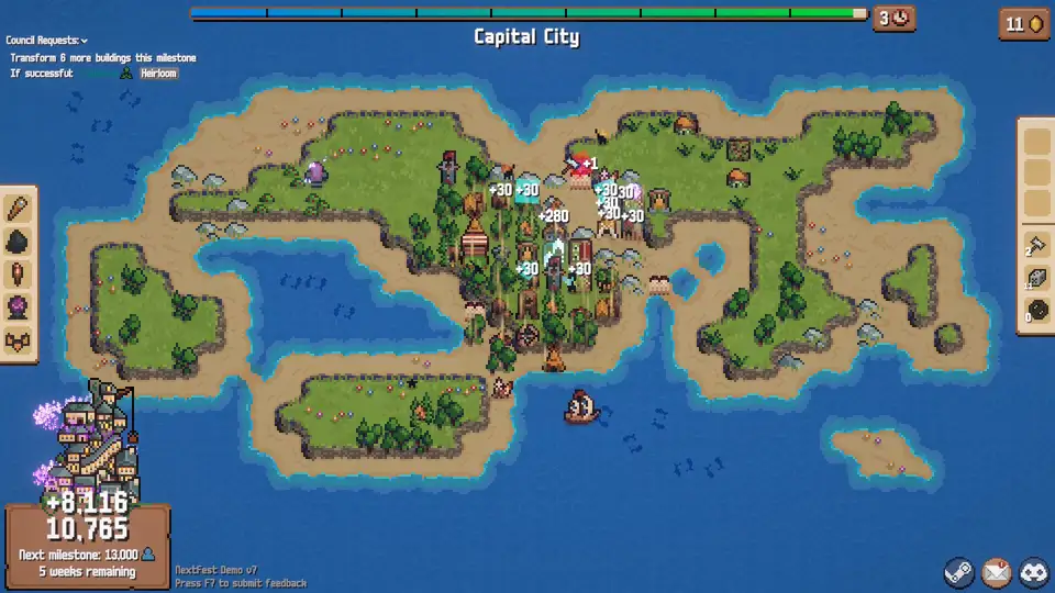 Combolands: Roguelike Citybuilder screenshot 4