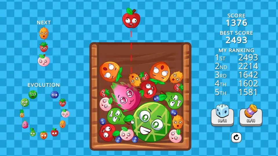 Suika Evolution: Shake & Merge screenshot 3