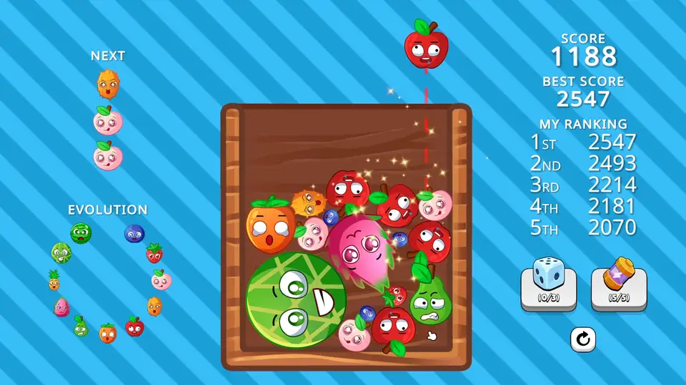 Suika Evolution: Shake & Merge screenshot 4