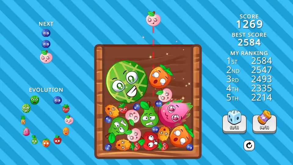 Suika Evolution: Shake & Merge screenshot 5