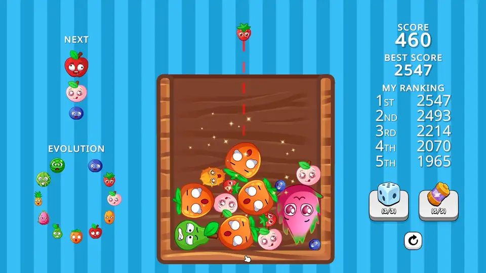 Suika Evolution: Shake & Merge screenshot 6
