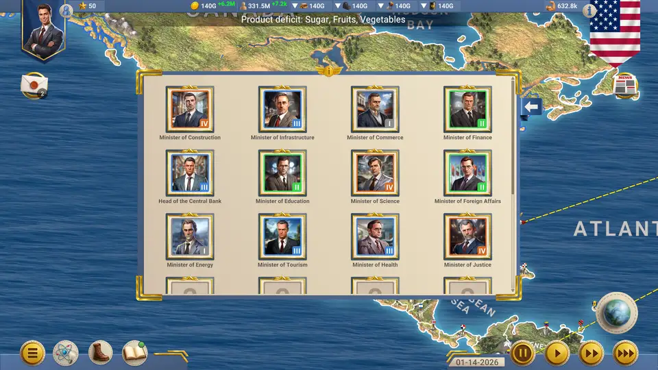 MA 2 – President Simulator screenshot 2