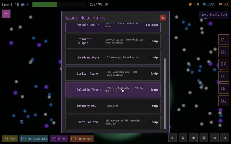 Supernova Idle screenshot 5