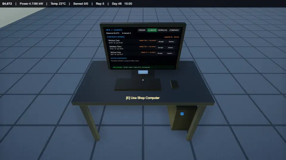 Datacenter Simulator screenshot 4