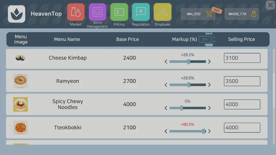 Kimbap Heaven Simulator screenshot 6