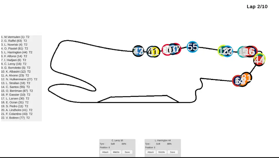 Racing Manager screenshot 1
