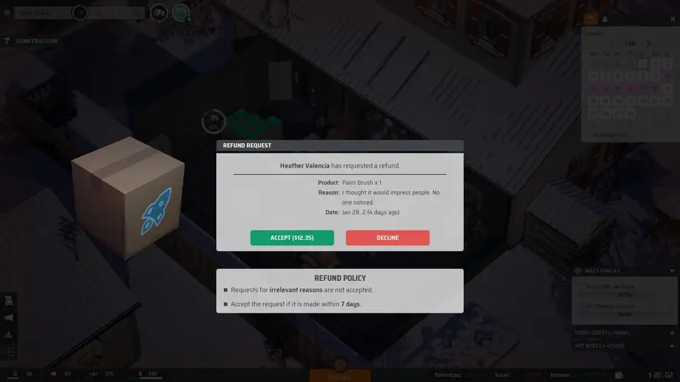 E-Shop Tycoon screenshot 2