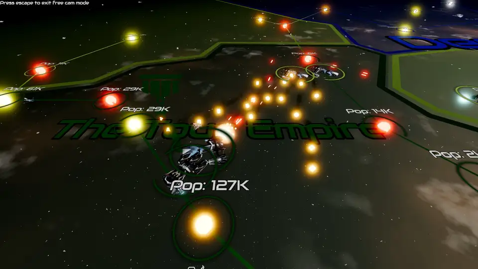 GalactiWar - Empire Simulator screenshot 3