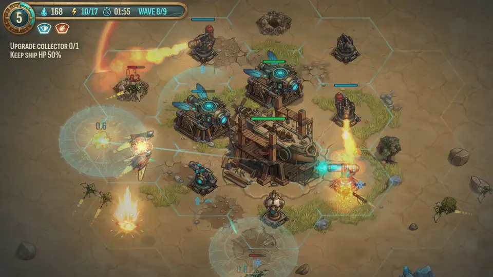 HEXSTORM: Tears of Arcadia screenshot 1
