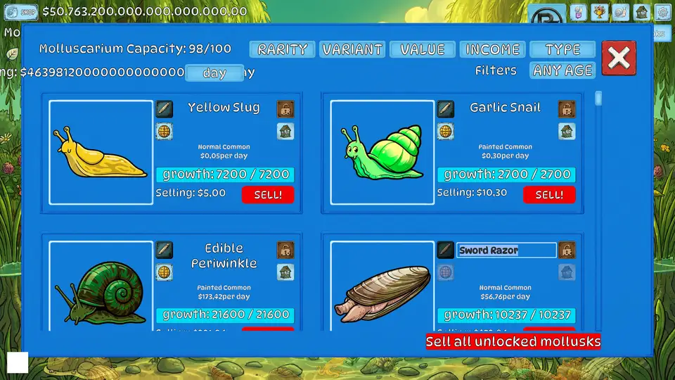 Molluscarium screenshot 5