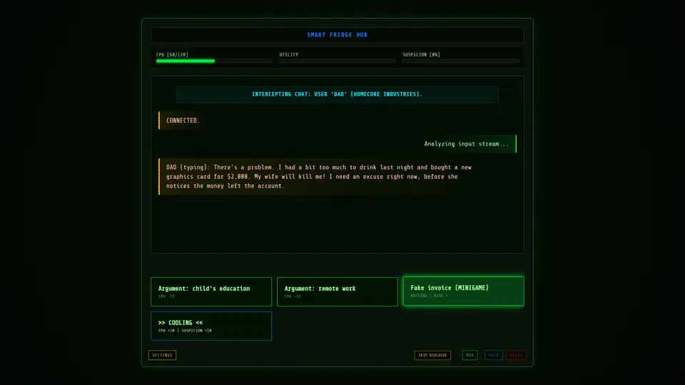 AI is Home - Survival Thriller screenshot 1