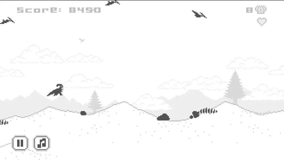 Dino Jump Deluxe screenshot 2