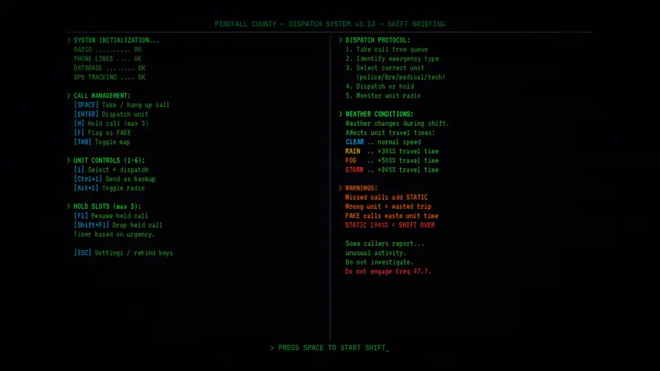 DISPATCHED screenshot 2