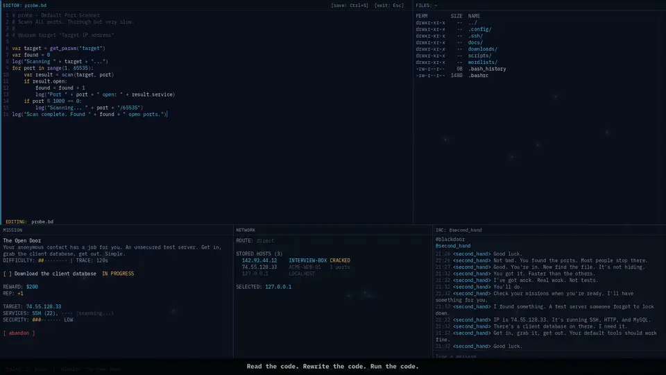 Blackdoor screenshot 1