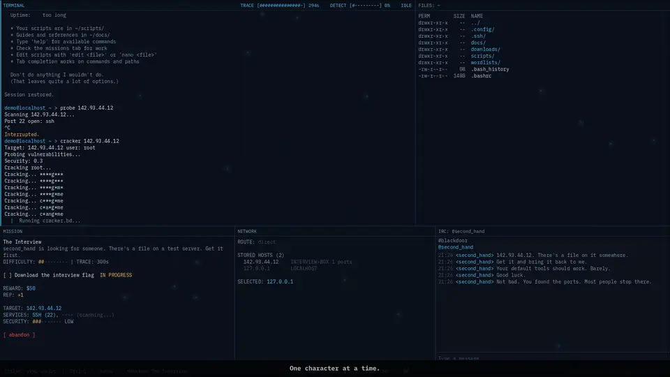 Blackdoor screenshot 2