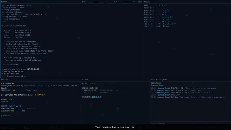 Blackdoor screenshot 4