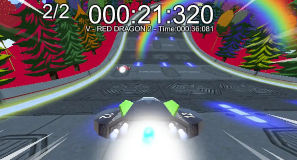 VORTEX-G: Anti-Gravity Racing & Track Editor screenshot 2