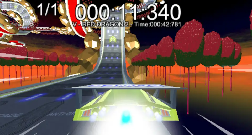 VORTEX-G: Anti-Gravity Racing & Track Editor screenshot 3