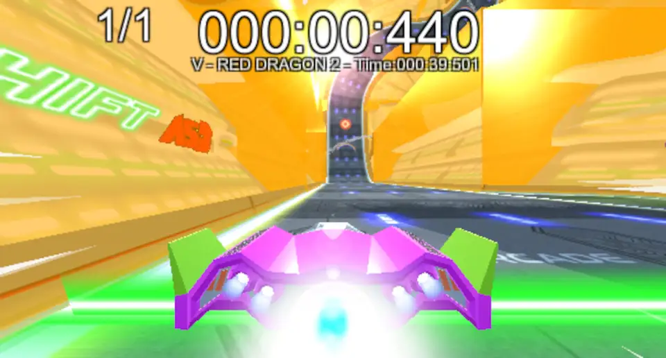 VORTEX-G: Anti-Gravity Racing & Track Editor screenshot 6