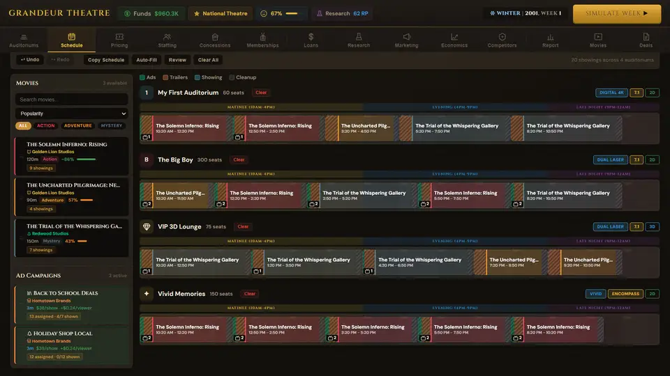 Box Office Mayhem: Theatre Tycoon screenshot 2