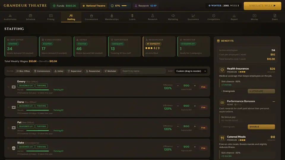Box Office Mayhem: Theatre Tycoon screenshot 4