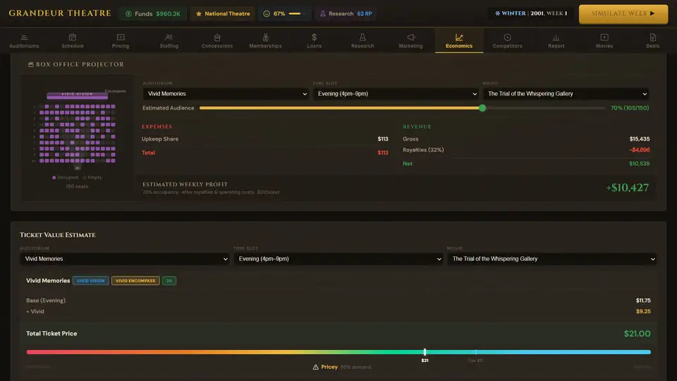 Box Office Mayhem: Theatre Tycoon screenshot 6