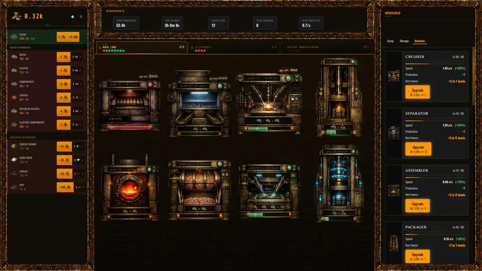 Scrap Yard Idle screenshot 1