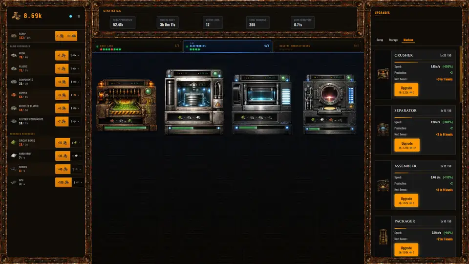 Scrap Yard Idle screenshot 2