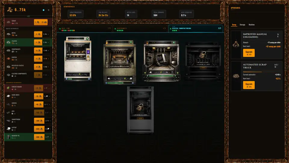Scrap Yard Idle screenshot 3