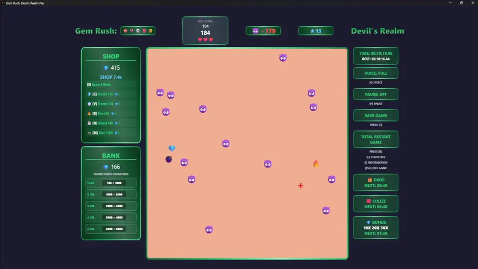 Gem Rush Devil's Realm screenshot 4