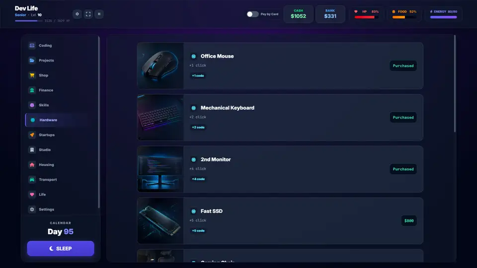 Dev Life: Tap & Code screenshot 3