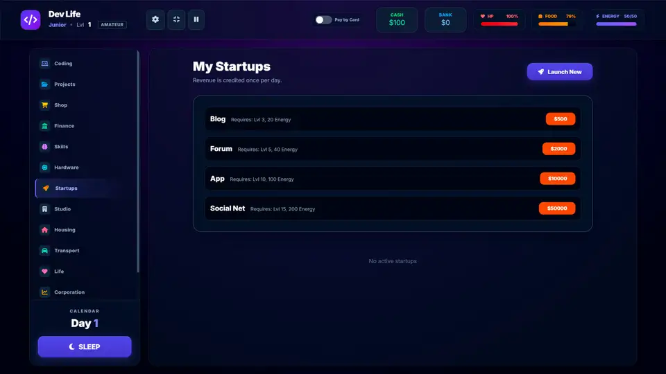 Dev Life: Tap & Code screenshot 4