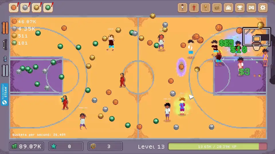 Swish Ball Clicker screenshot 1