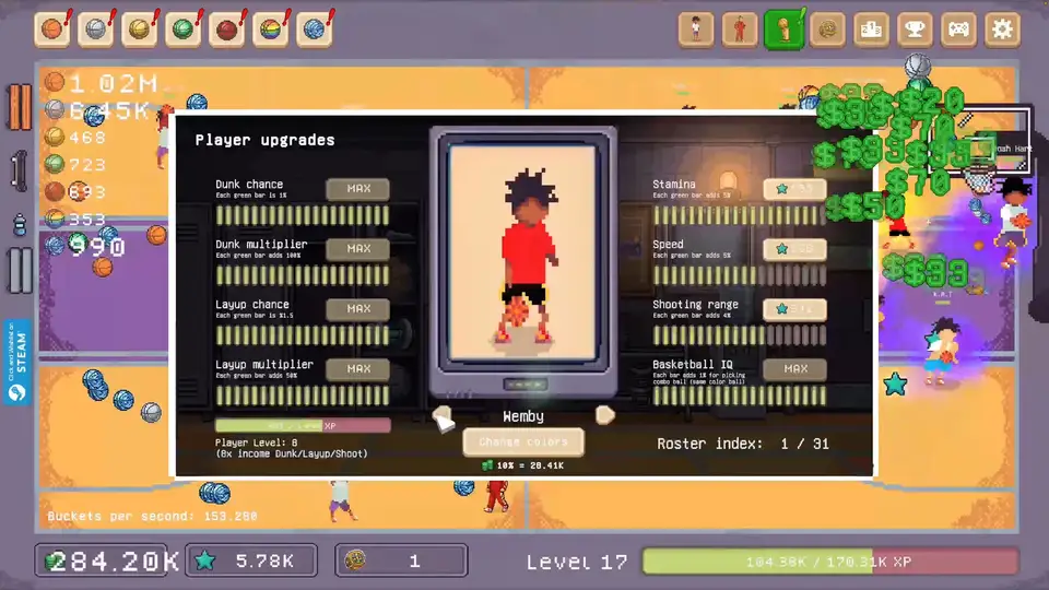 Swish Ball Clicker screenshot 3
