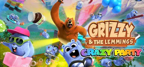 Grizzy and the Lemmings - Crazy Party cover art