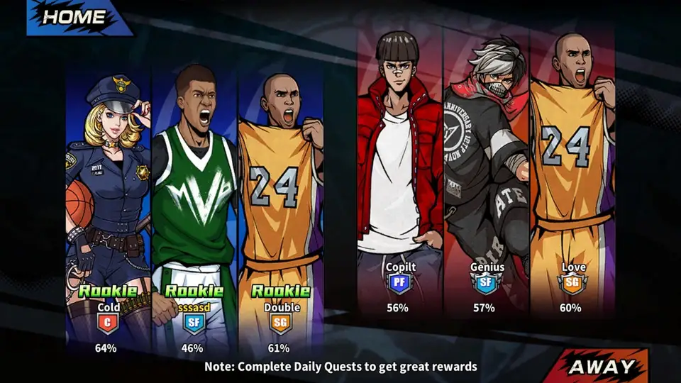 Freestyle Dunker screenshot 1