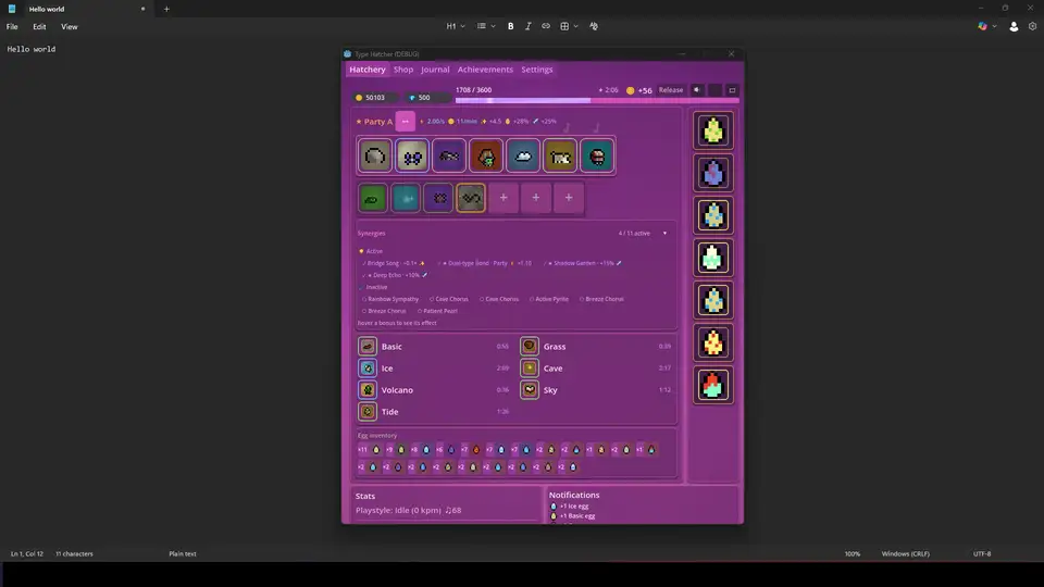 Type Hatcher screenshot 4