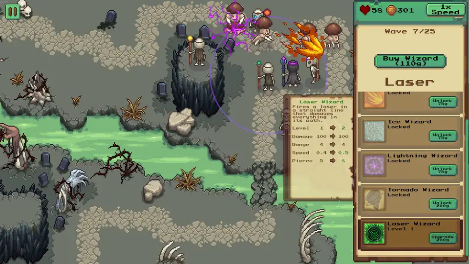 Skelemancer TD screenshot 4