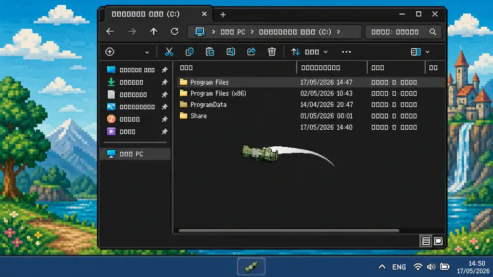Flashbang: Desktop Idle screenshot 1