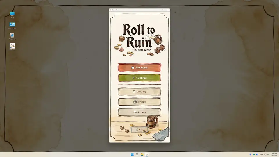 Roll to Ruin screenshot 1