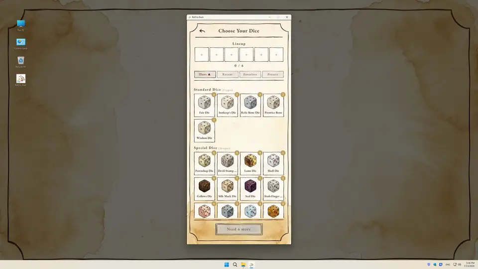 Roll to Ruin screenshot 2