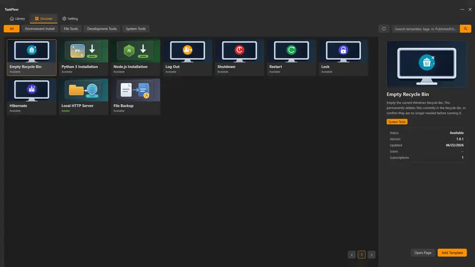 TaskFlow screenshot 3
